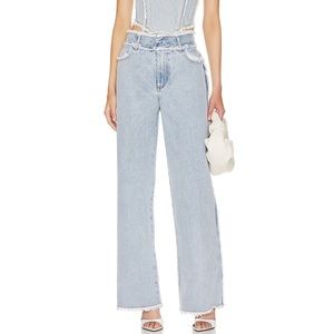 by.dyln montana jeans in light blue